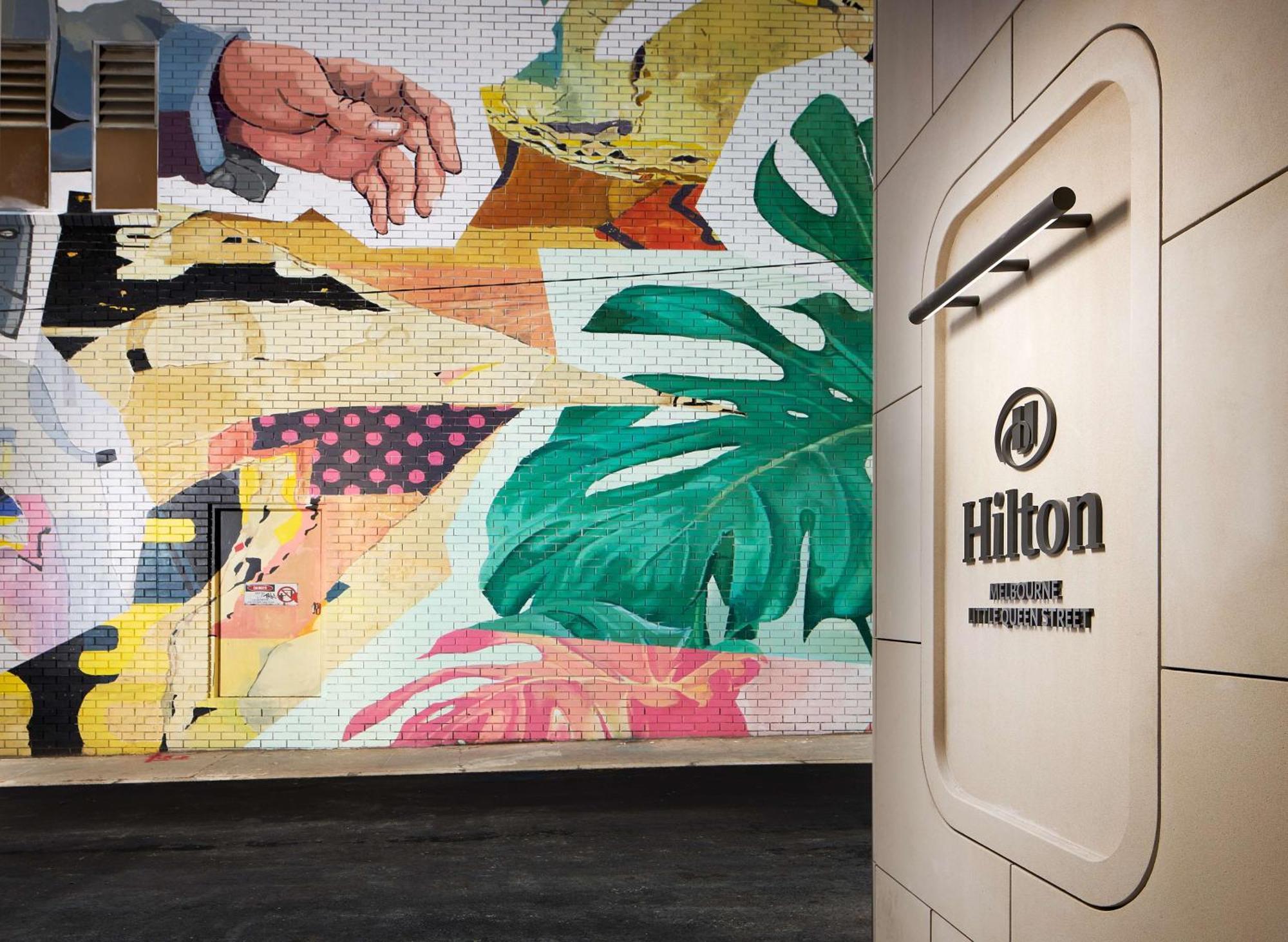 Hilton Melbourne Little Queen Street Exterior foto Hilton Bangkok Sukhumvit