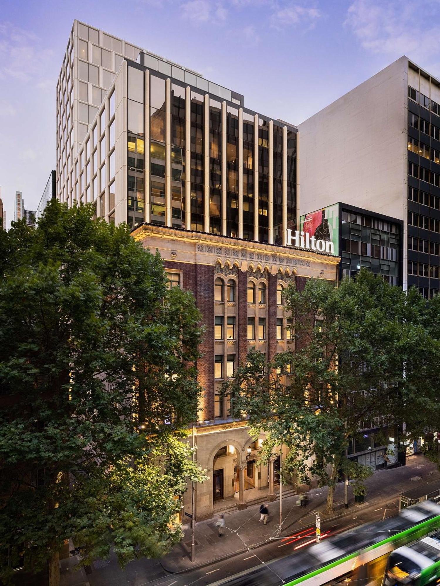 Hilton Melbourne Little Queen Street Exterior foto Hilton Melbourne